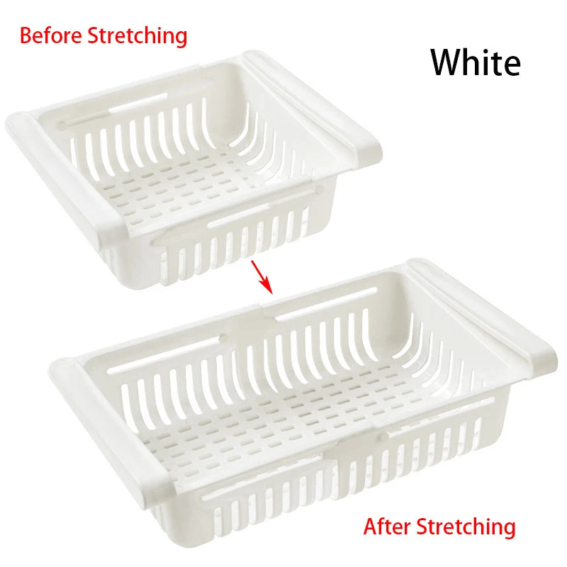Kitchen Hanging Organizer Refrigerator Egg Fruit Storage Box Drawer Baskets Kitchen Accessories Fridge Organizer Shelf