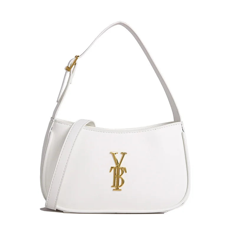 Luxury Underarm Bag for Women, Minimalist Designer Shoulder Purse, Fashionable Crossbody Bag, High-End Aesthetic & Versatile