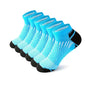 6 pairs Men's Short Sports Socks - Moisture-Wicking, Breathable, All-Season Athletic Socks