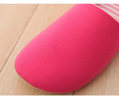 Home Slippers For Women Men Soft House Winter Indoor Light Comfort Floor Shoes Female Male Silence Slides Bedroom Japanese Style