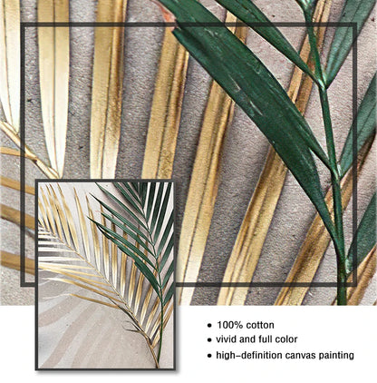 Wall Pictures For Living Room Home Decoration Palm Leaves Plant Art Canvas Painting Aloe Botanical s And Prints Modular