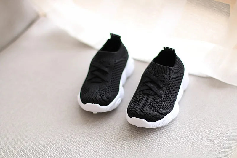 Kids Shoes Antislip Soft Bottom Baby Sneaker Casual Flat Sneakers Shoes Children size Girls Boys Sports Shoes