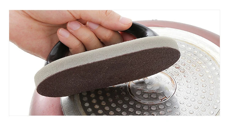 Kitchen Gadgets Magic Sponge Cleaning Sponge Kitchen Tools Strong Decontamination Brush with Handle Bathroom Kitchen Accessories