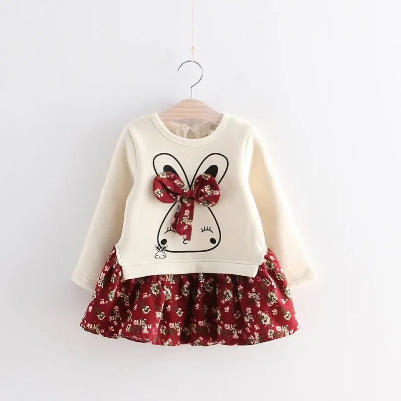 Baby girl Dresses Spring Girls Clothes Princess Dress Flower Dress For Girl Cute Infant toddler Fashion Baby Girl Clothes 18M-6Y
