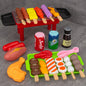 Kids Barbecue Food Set Kitchen Pretend Play Cooking Toys Girl Early Education Outdoor BBQ Parents-Child Interactive Toy
