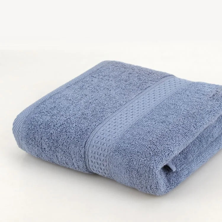 Large Bath Towels for Adults, 100% Cotton, Solid Terry, Beach Towel, Absorbent Yoga Shower Towels Bathroom, Wholesale, 70*140cm