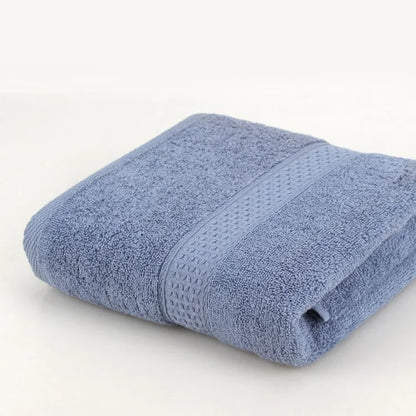 Large Bath Towels for Adults, 100% Cotton, Solid Terry, Beach Towel, Absorbent Yoga Shower Towels Bathroom, Wholesale, 70*140cm