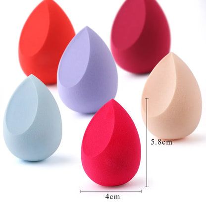 Makeup Sponge Concealer Smooth Cosmetic Powder Puff Cut Shape Foundation Water Drop Bevel Make Up Blender Tool