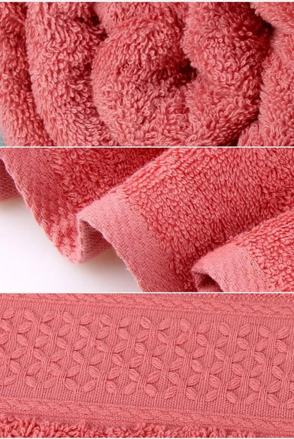 Large Bath Towels for Adults, 100% Cotton, Solid Terry, Beach Towel, Absorbent Yoga Shower Towels Bathroom, Wholesale, 70*140cm