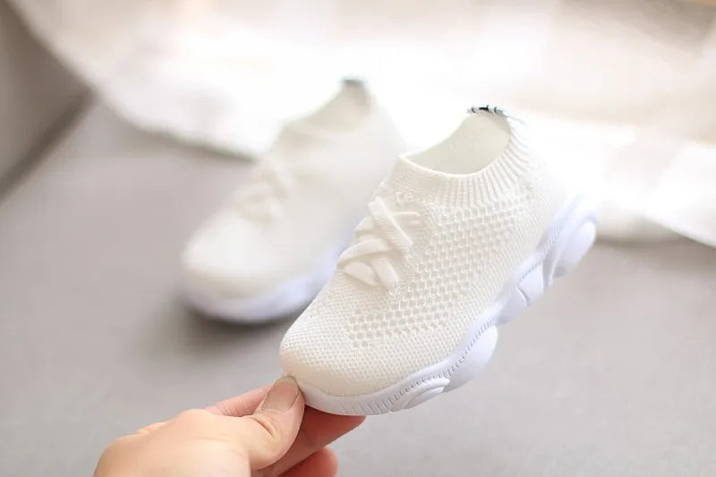 Kids Shoes Antislip Soft Bottom Baby Sneaker Casual Flat Sneakers Shoes Children size Girls Boys Sports Shoes