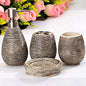 Bathroom Ceramic Set Shampoo Dispenser Bottle Soap Dish Toothbrush Holders Rinse Cup Bathroom Accessories Set