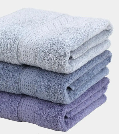Large Bath Towels for Adults, 100% Cotton, Solid Terry, Beach Towel, Absorbent Yoga Shower Towels Bathroom, Wholesale, 70*140cm