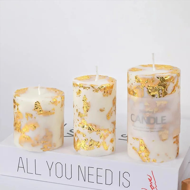 New Cylinder Silicone Candle Mold Epoxy Resin Casting DIY Crafts Wax Making Supplies Soap Gift Home Decor