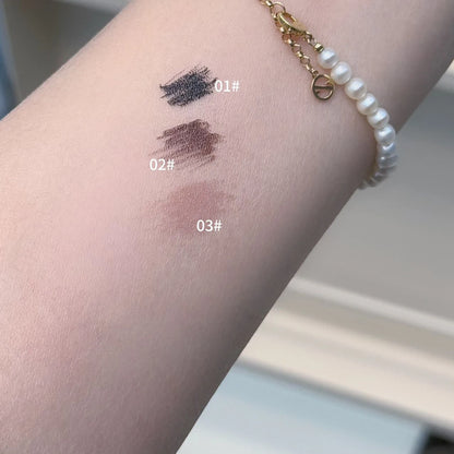 0.01mm ultra-fine precision waterproof liquid eyeliner, black, quick-drying, anti-smudge, anti-sweat, long-lasting eye-slimming