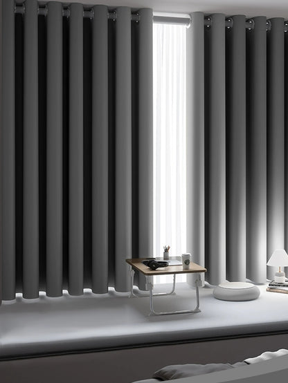Blackout Curtains for Bedroom Full LightBlocking Drapes  Thermansulated For Living Room Grey