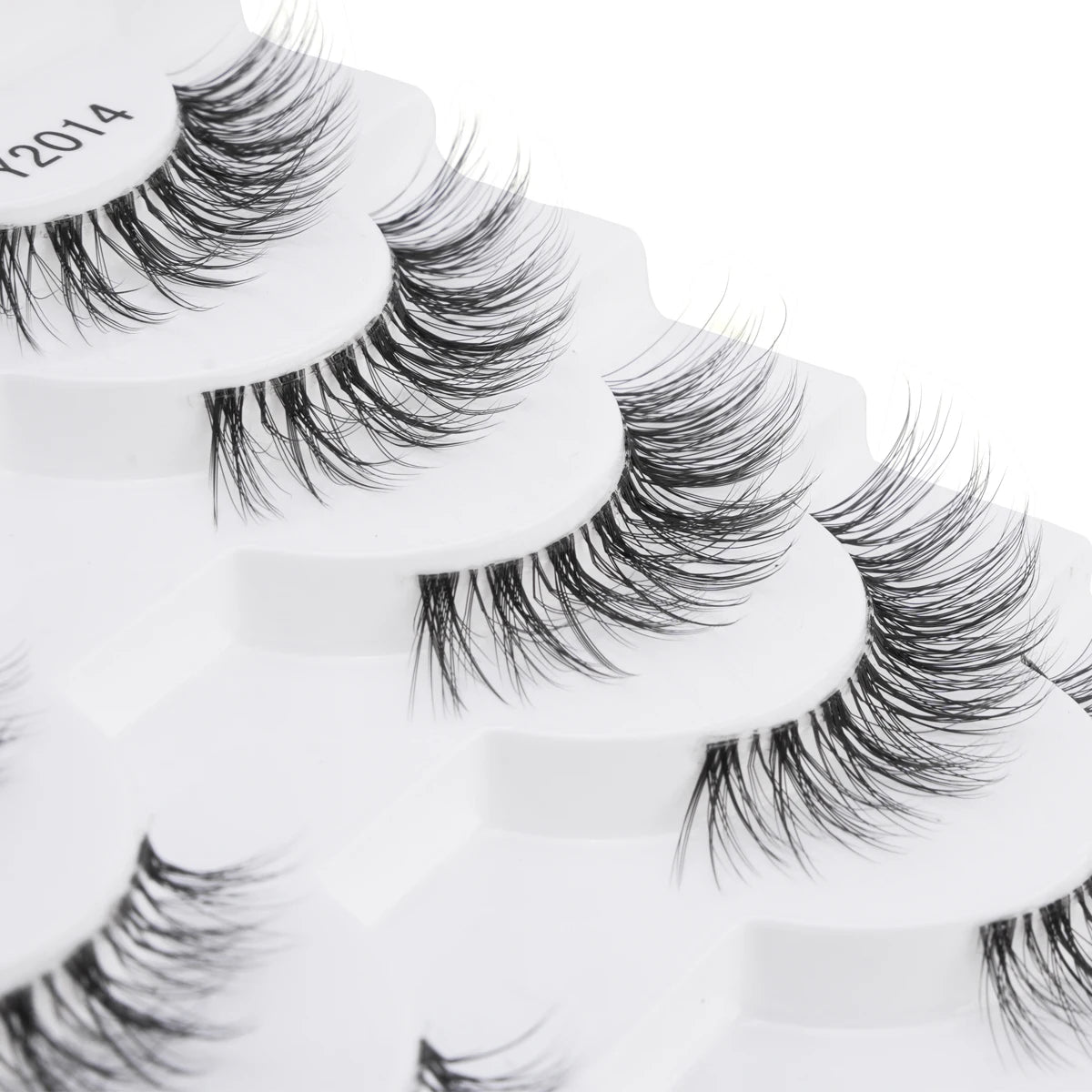 Fake Eyelashes 3/10 Pairs Natural Long 3D Mink Lashes Curly Eyelash Extension Makeup faux Cils Handmade False Lashes maquiagem