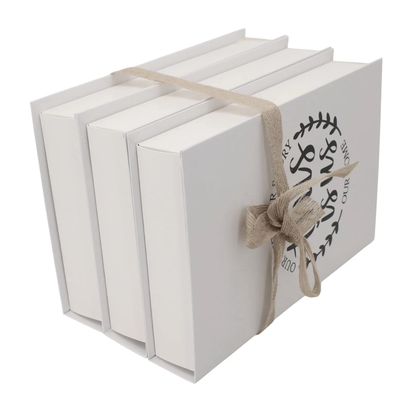 Decorative Book Stacks Folding Simulation Books Farmhouse Style Decor Charming Bookshelf Decoration Bookshelf Decor