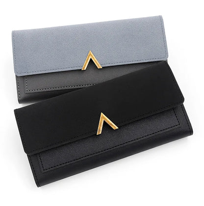 Long Purses For Women Wallet New Fashion Long Coin Purse Card Holder Small Ladies Wallet Female Hasp Mini Clutch billetera bolas