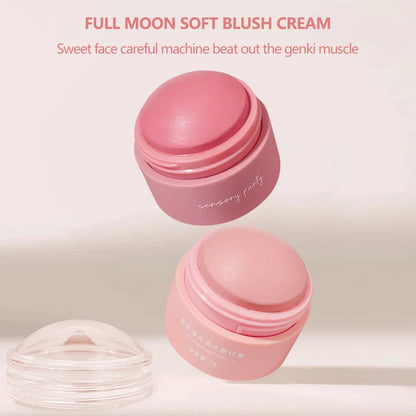 6 colors Waterproof Blush Cream - Long-Lasting, Multi-Use Makeup for Women