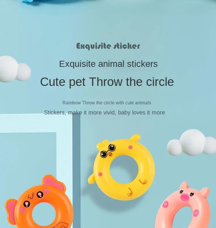 New Baby Toys 0-12 Montns Puzzle Pyramid Tower Cup Stacking Toys Montessori Educational Beach Kids Pool Bathtub Toy Kids Gift