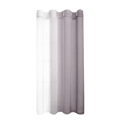 Blackout Curtains for Bedroom Faux Grommet Light Filtering Semi Sheer Gradient Window Curtain for Living Room Heat Blocking