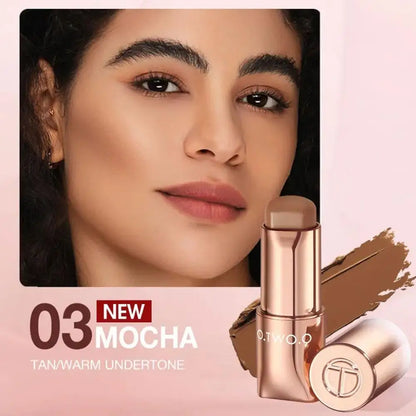 Contour Stick Cream Long-wear Lightweight Stick Easy to Sculpt Face Concealer Bronzer Contouring Makeup Pen