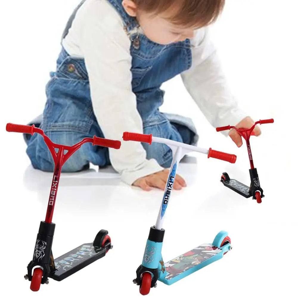 Kids Toys Educational Children's Finger Toys Two Wheel Mini Scooter Mini Finger Scooter Finger Skateboards Finger Scooter
