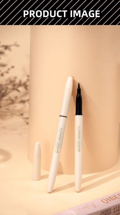 2023 Women 1 Pcs Eyeliner Liquid Pen Waterproof Long Lasting Quick Drying Smooth Makeup Beauty Matte Eyeliner Stamp Eye Pencil