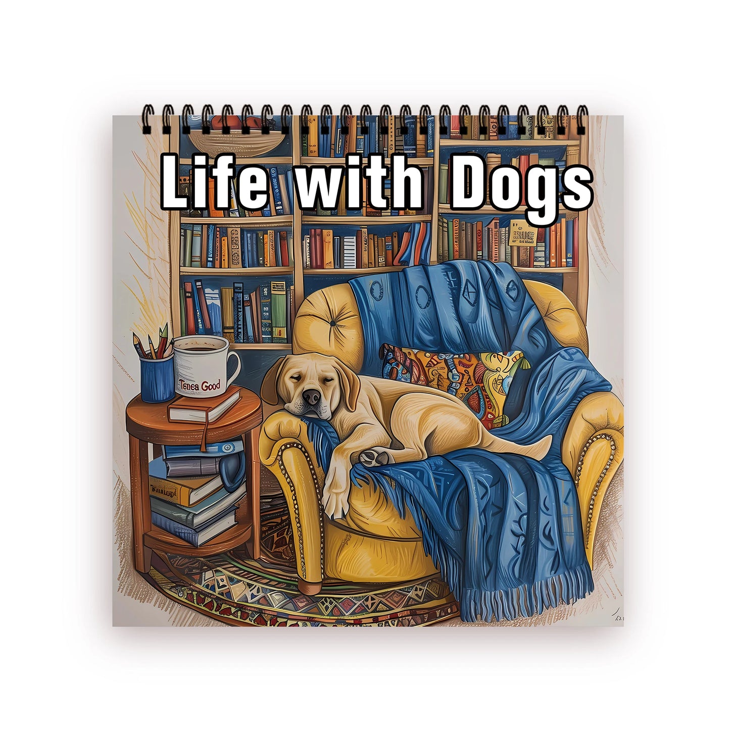 Stress Reduction Colouring Book 30 Sheets, 8.3x 8.3 inch 100gsm Thick Paper, Spiral Bound, Halloween and many other holiday gift