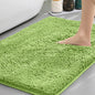 Bathroom mat chenille absorbent carpet bathroom bathtub room living room door bathroom absorbent pad