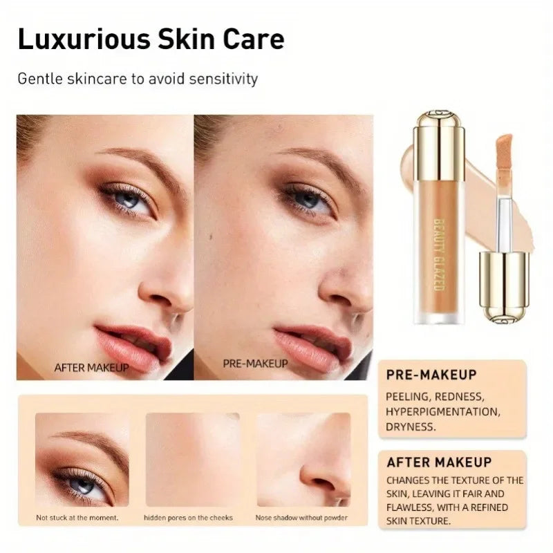 BEAUTY GLAZED Concealer Nourishes The Skin And Comprehensively Covers Dark Circles And Facial Blemishes