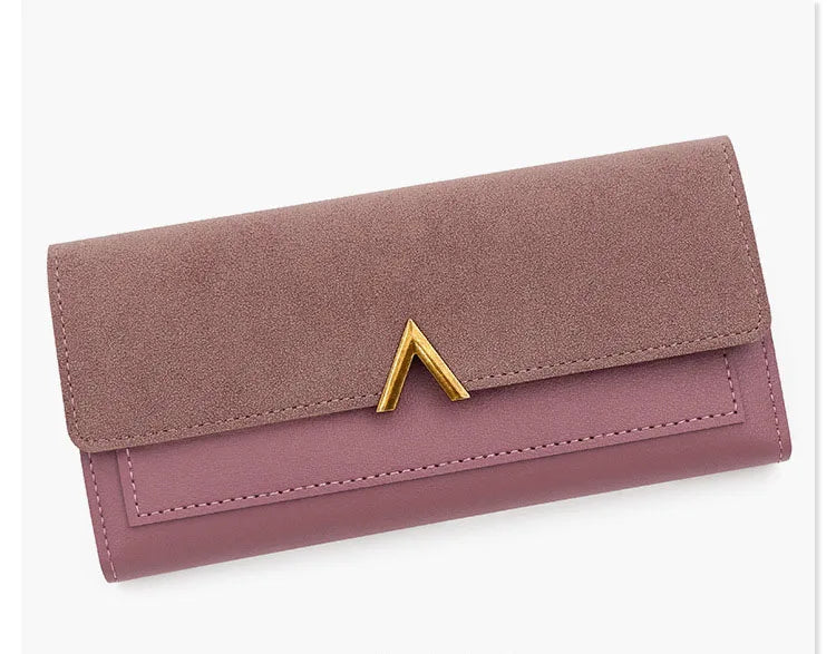 Long Purses For Women Wallet New Fashion Long Coin Purse Card Holder Small Ladies Wallet Female Hasp Mini Clutch billetera bolas