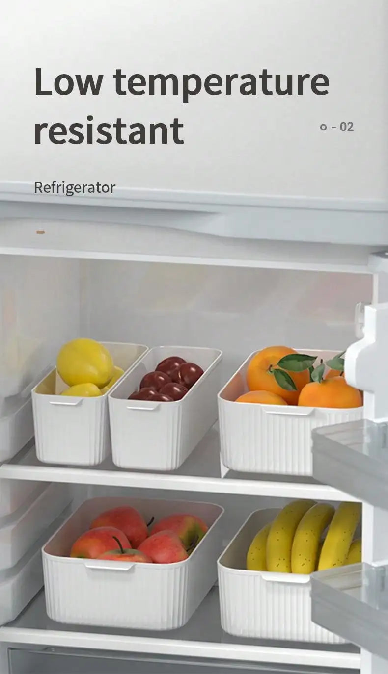 WORTHBUY Bathroom Storage Box Makeup Organizer Plastic Desktop Cosmetics Organizer Multifunctional Toiletries Storage Basket