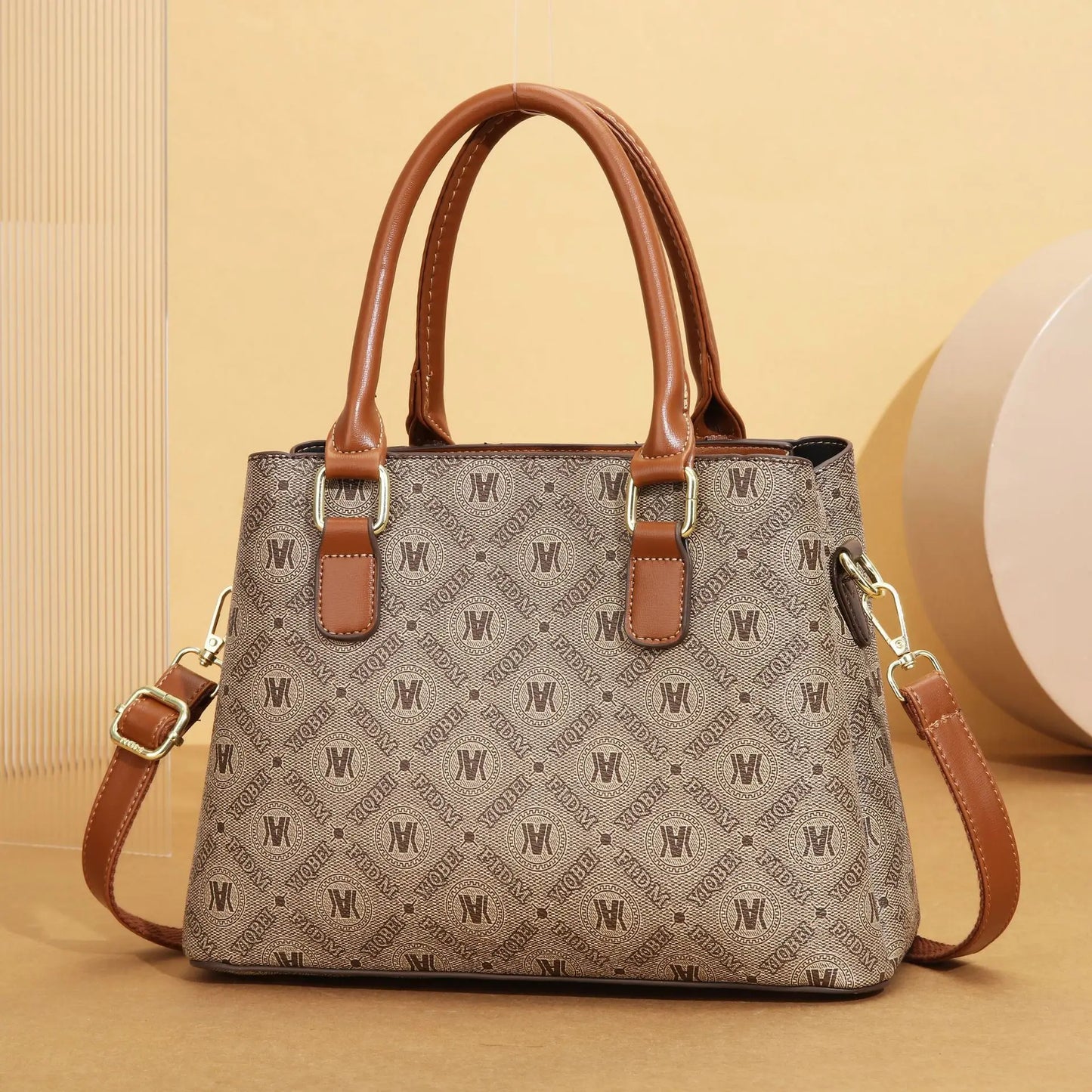 Women Purses and Handbags Top Handle Bags PU Leather Satchel Tote Lady Shoulder Messenger Bag For Work Commuting