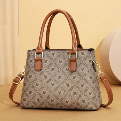 Women Purses and Handbags Top Handle Bags PU Leather Satchel Tote Lady Shoulder Messenger Bag For Work Commuting