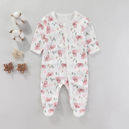 Newborn Baby Clothes New Autumn Winter Baby Bodysuit Summer Girl Romper Soft Boys Jumpsuit Children's Clothes 0 to 9 Months