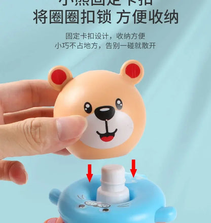 New Baby Toys 0-12 Montns Puzzle Pyramid Tower Cup Stacking Toys Montessori Educational Beach Kids Pool Bathtub Toy Kids Gift