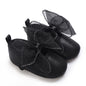 Black British Retro Princess Shoes For Spring And Autumn 0-18 Months Baby Shoes With Soft Soles And Non Slip Baby Walking Shoes