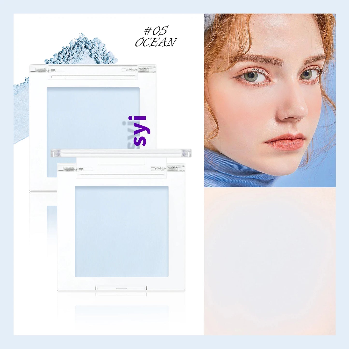 Monochrome blush, brightening matte cosmetics, highlighting, expansion color, youthful and natural makeup