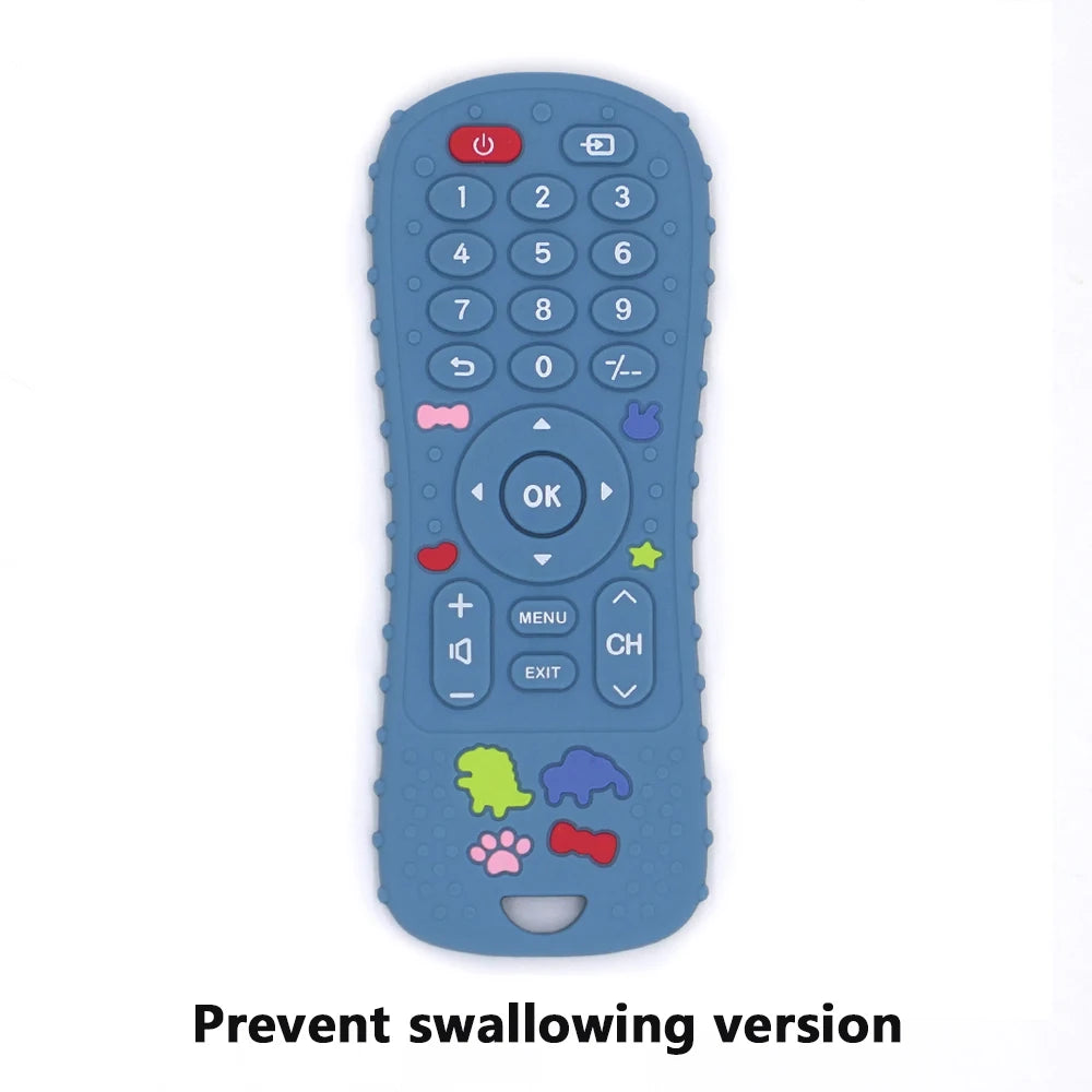 1PC Silicone Baby Toys TV Remote Control Shape Teether Toy BPA Free Silicone Teething Chewing Toy Sensory Baby Accessories