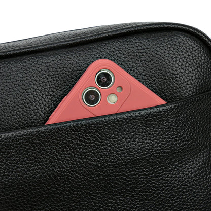 Women Crossbody Purse Leather Cross Body Bag with 2 Strap Fashion Simple Solid Color Crossbody Brand Design Handbags