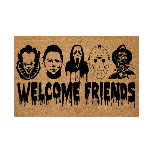 Creative Halloween Home Doormat 24×16 inches Halloween Horror Floor Mat Decoration Floor Soft Non Slip Doormat 60×40 CM