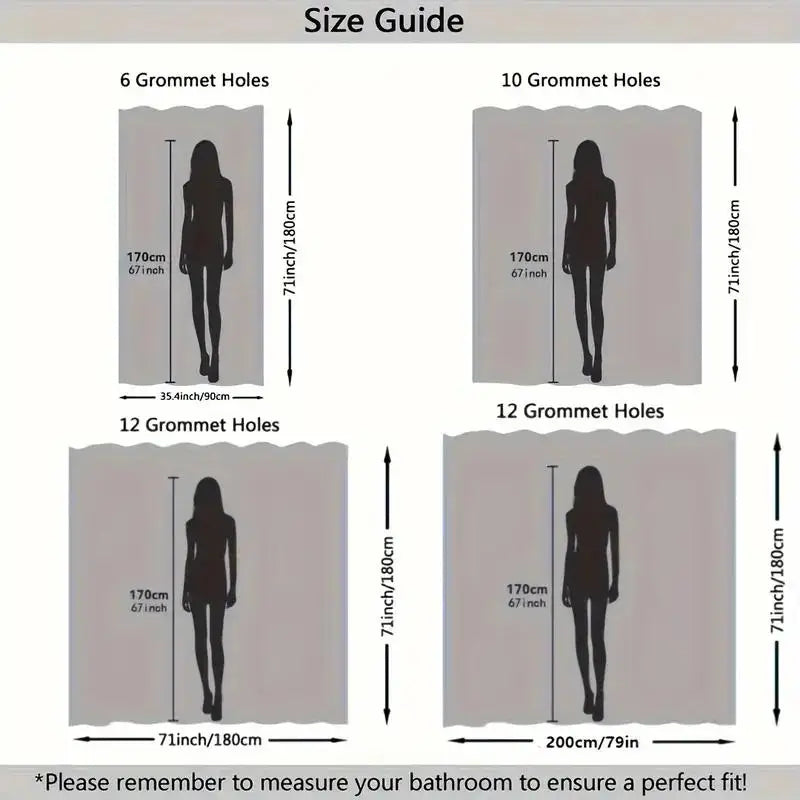 Black Butterfly Floral Shower Curtain, Bathroom Decorative Shower Curtain, Waterproof Shower Curtain with Hooks