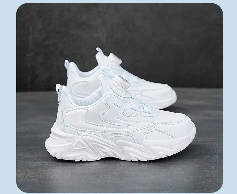 2023 Kids Running Shoes Girls Sneakers Boys Casual Sneaker Child Autumn Trainers Kids White Shoes Children Sports Shoes for Boys