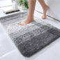 Bathroom Luxury Rugs Non-Slip Bath Rug Dirty Resistant Plush Carpet Toilet Bath Mat Extra Soft Absorbent Microfiber Bathroom Mat