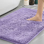 Bathroom mat chenille absorbent carpet bathroom bathtub room living room door bathroom absorbent pad