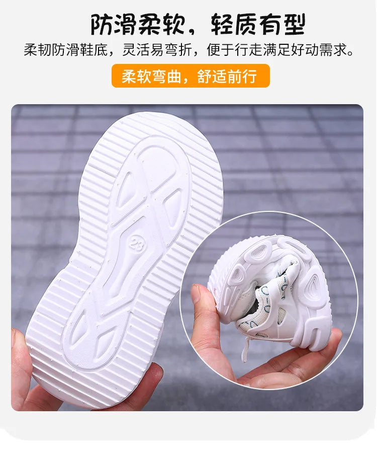 Kids Sneakers 2025 Spring New Girl Sneakers1-6years Old Casual LED Kid Shoes Fashion Girls' Shoes Designer Shoes Tenis De Mujer