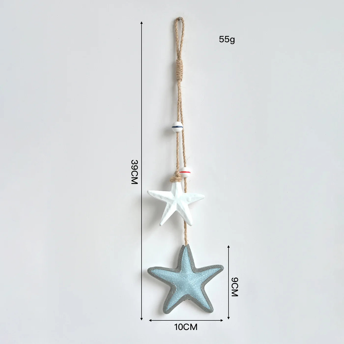 Seahorse/Fish/Star for Nautical Home Decoration Wall Hanging Ornament Statue Beach Theme Decor