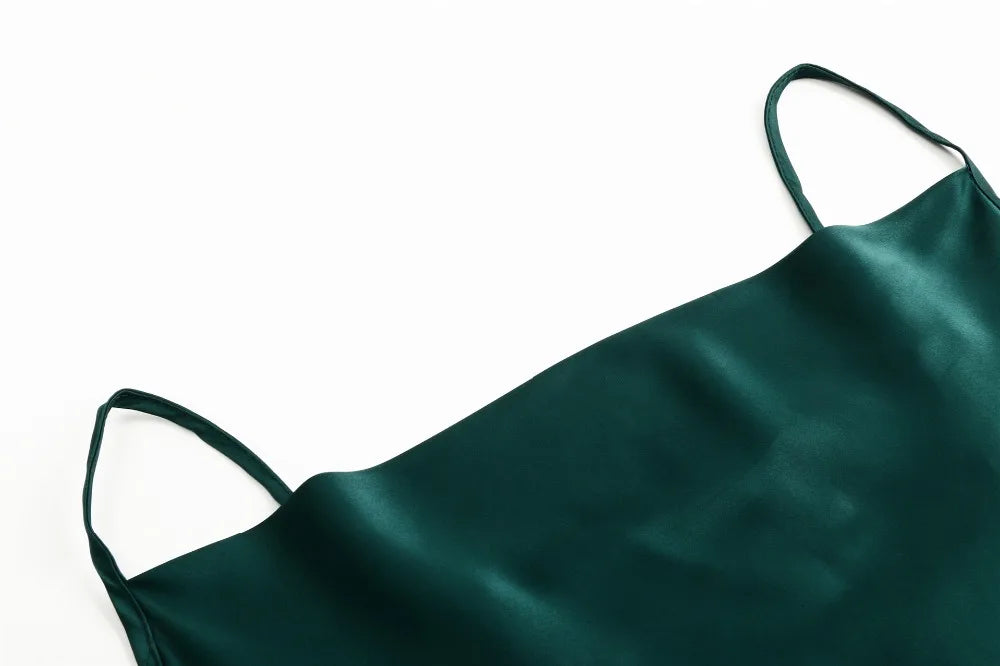 Summer Plus Size Sexu Women Silk Satin Camis Sleeveless Strappy Vest Top Tee Costume Casual Shirt Ladies Clothes