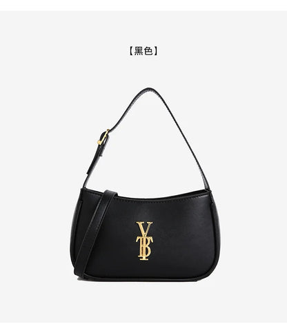 Luxury Underarm Bag for Women, Minimalist Designer Shoulder Purse, Fashionable Crossbody Bag, High-End Aesthetic & Versatile